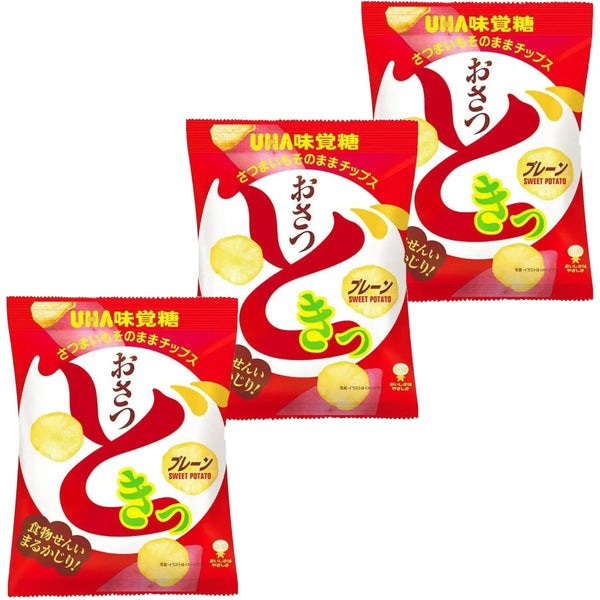 UHA味覚糖 おさつどき さつまいもチップス 65g(3個入)