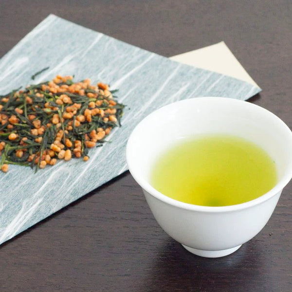 宇治園 玄米茶かぶせ茶 焙煎玄米入りティーバッグ10個