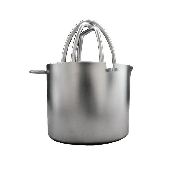 和田助 おしゃれな手動柑橘ジューサー ステンレスストレーナー＆カップ付