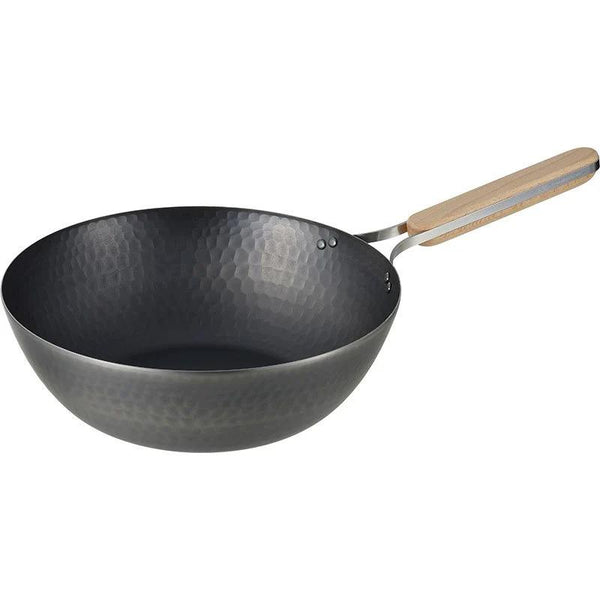 和平 エンゾ 鉄製平底IH鍋（厚さ1.6mm）28cm