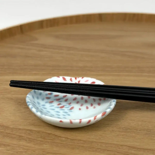 若狭塗箸 美濃焼小皿花火付 23膳