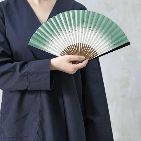 ヤマニ流水扇子 22.5cm