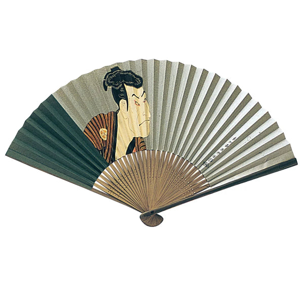 ヤマニ 歌舞伎浮世絵扇子 22.5cm