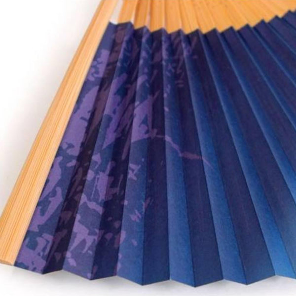 ヤマニ山の火祭り 扇子 21.5cm