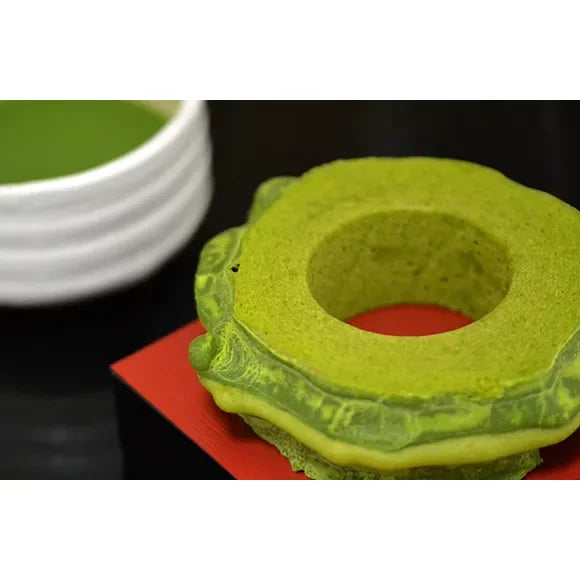柳川グルテンフリー抹茶バウムクーヘンリングケーキ
