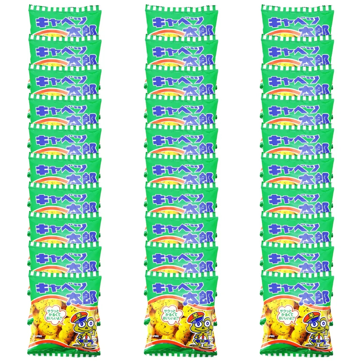 やおきん キャベツ太郎 青のり パフコーンスナック（30袋入り）