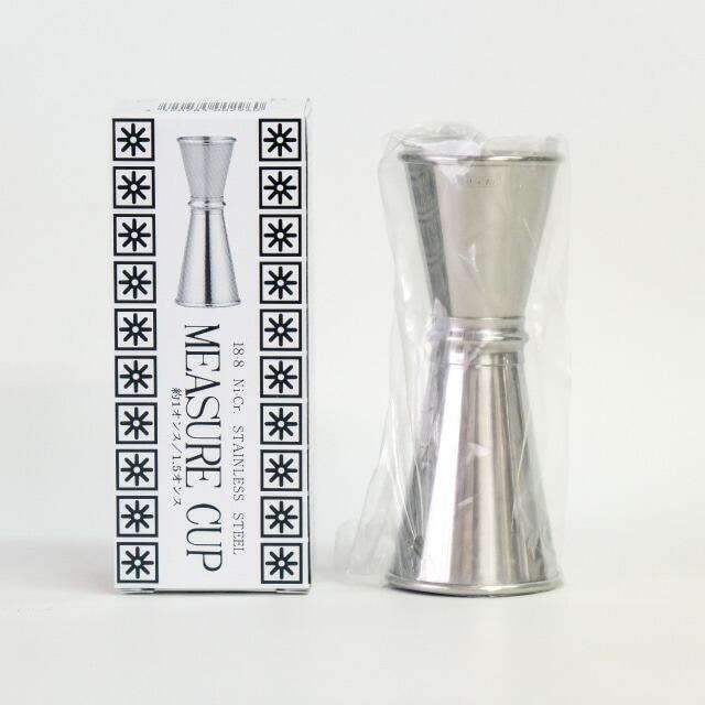 ユキワ ジガー計量カップ 28ml/43ml (1オンス/1.5オンス)