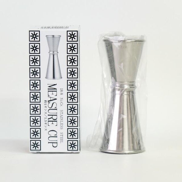 ユキワ ジガー計量カップ 28ml/43ml (1オンス/1.5オンス)