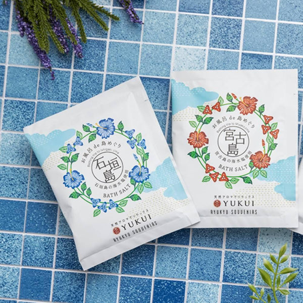 ユークイ 沖縄宮古島バスソルト スイートシトラスの香り 30g