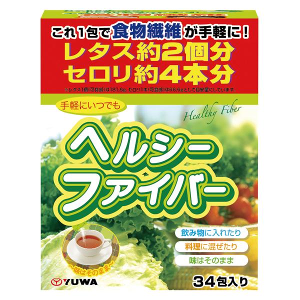 ユーワ ヘルシー食物繊維ミックス 消化サポート 34袋