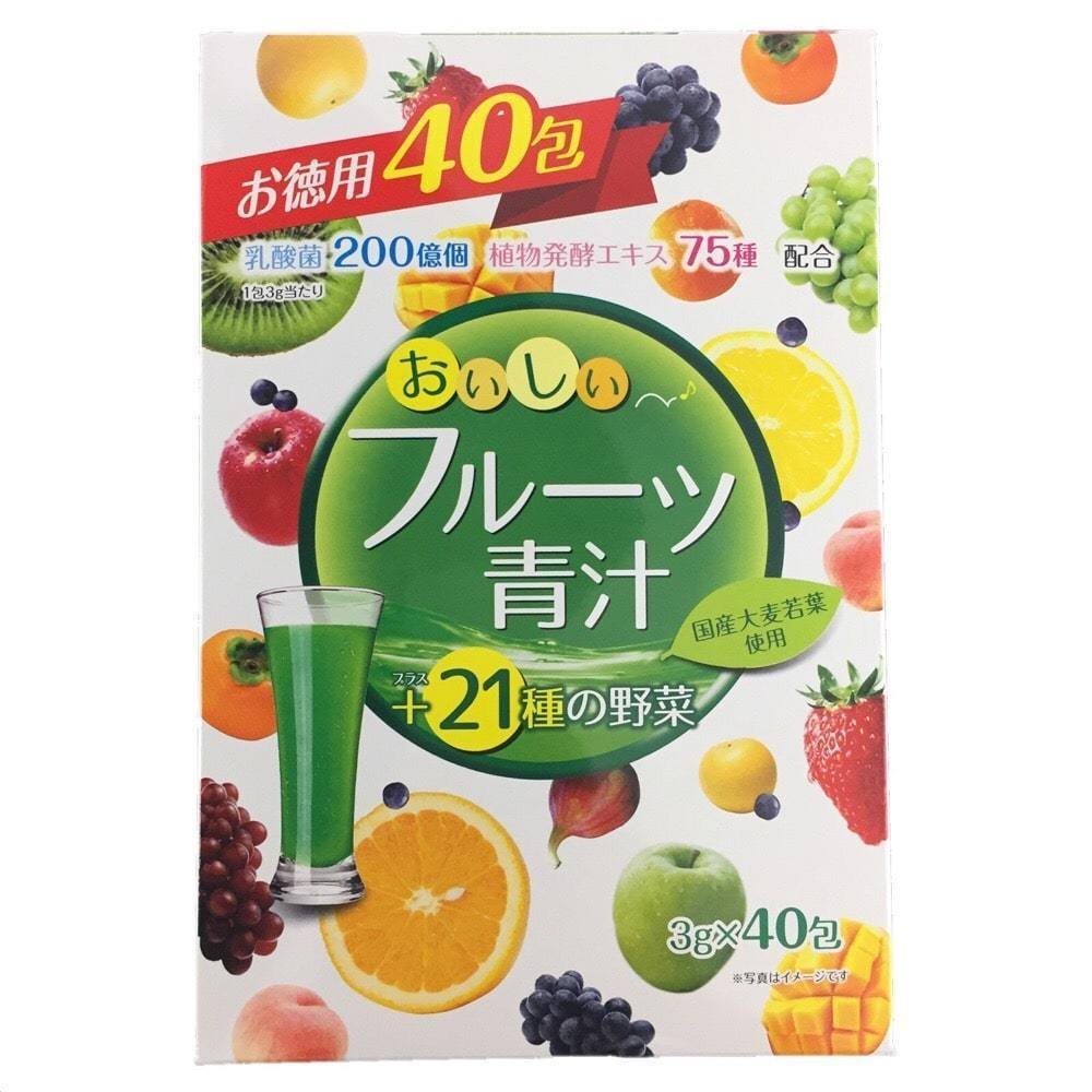 ユーワ大石 ミックスフルーツ青汁青汁 40包